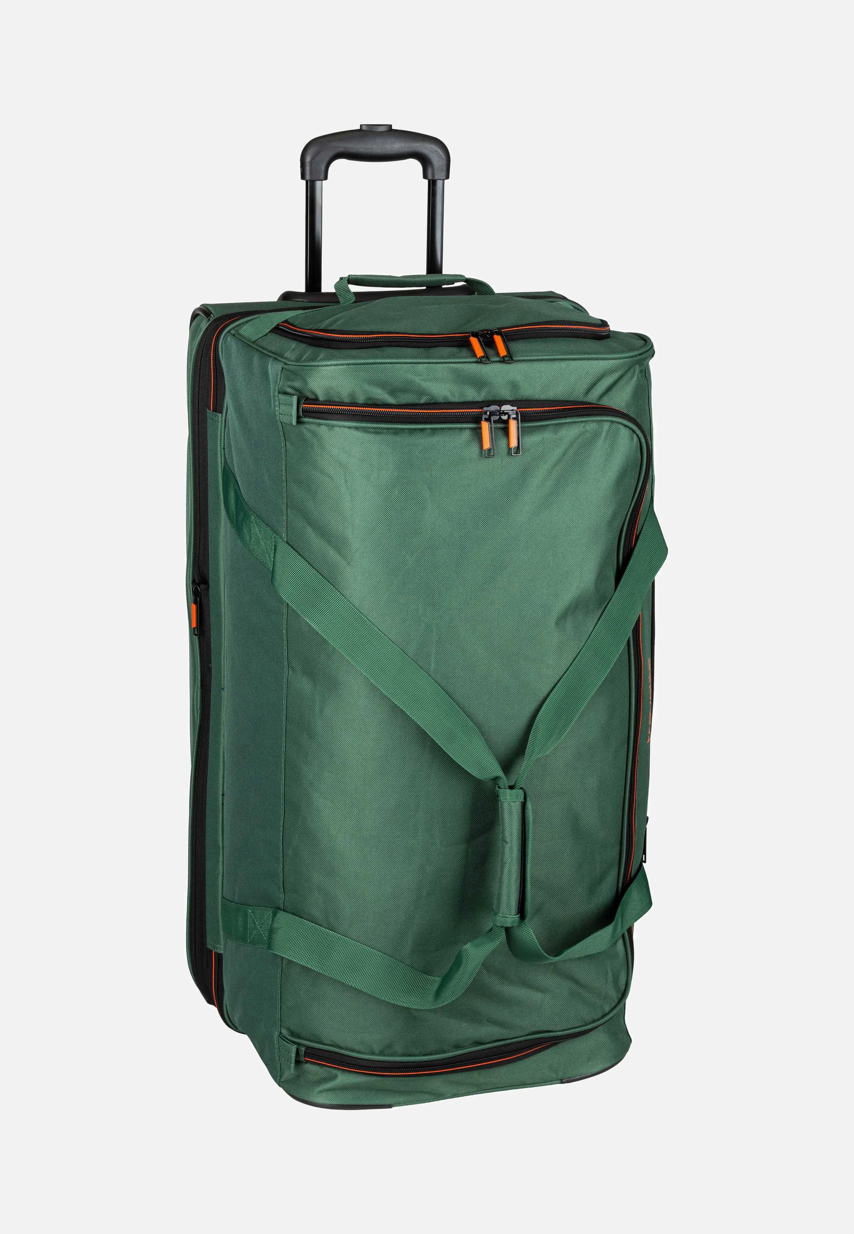 Basics Trolley L Dunkelgrün - Travel Bag