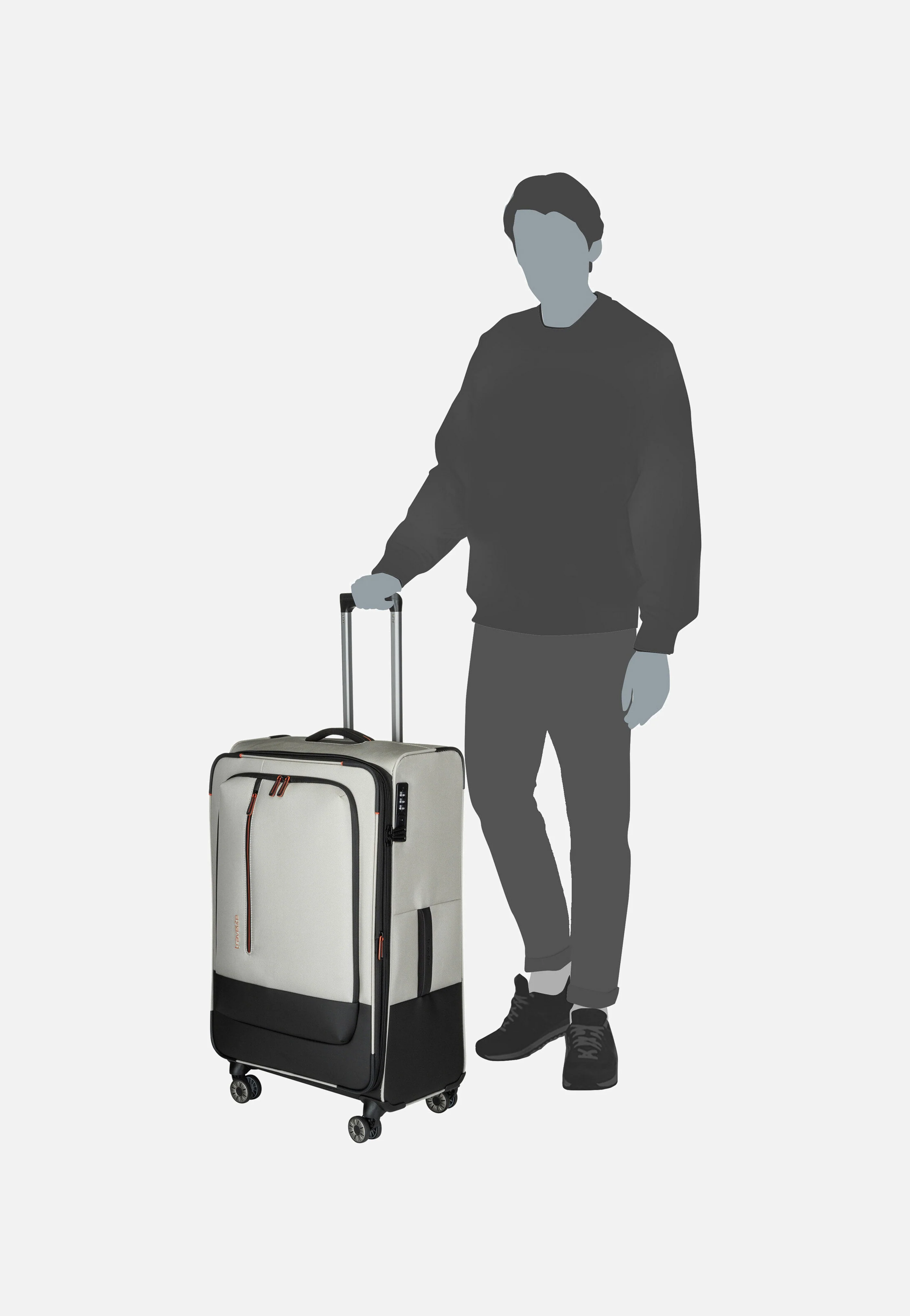 Crosslite 4w Trolley L Natur - Koffer - Image 11