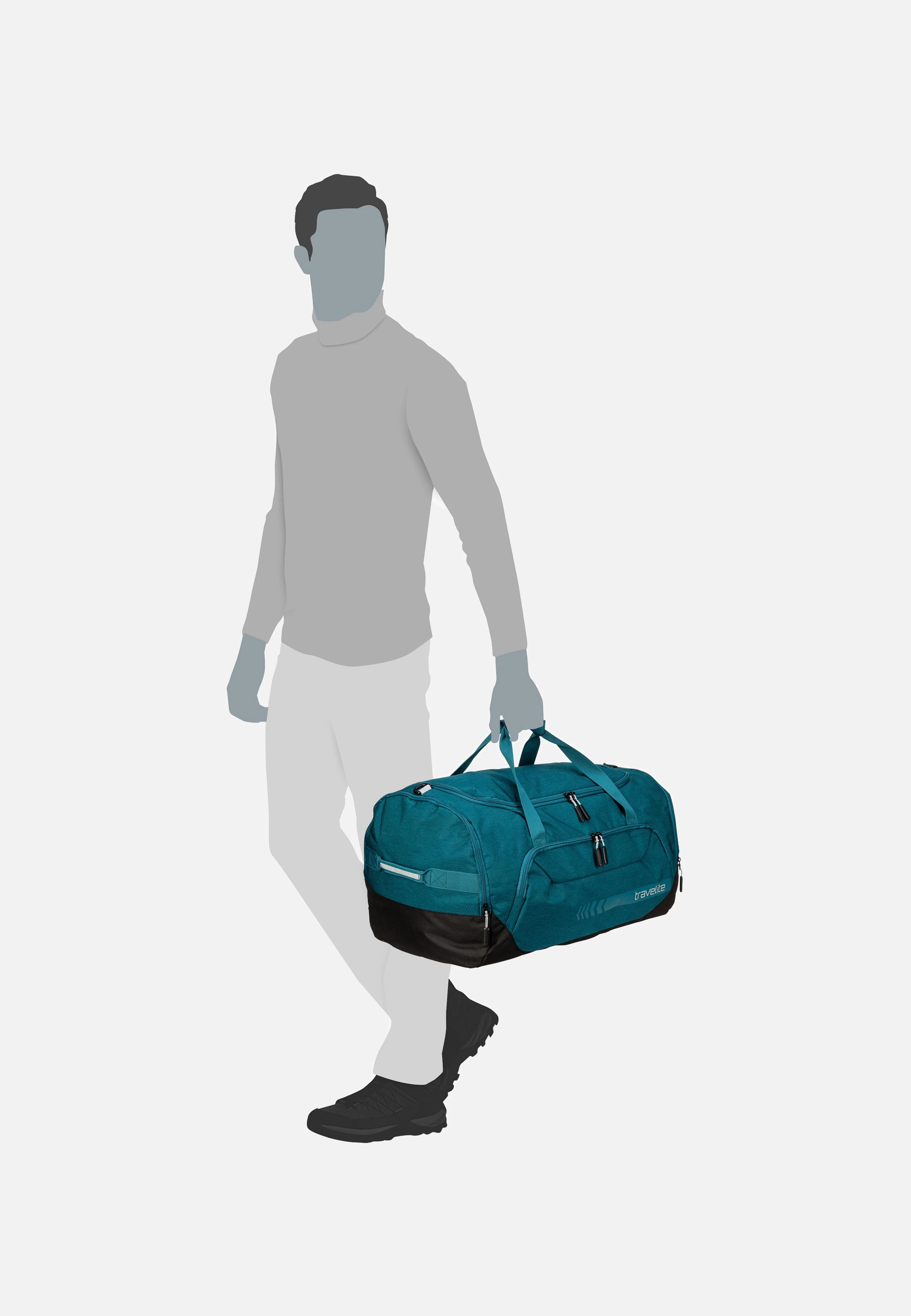 Kick Off L Petrol - Dufflebag - Image 5