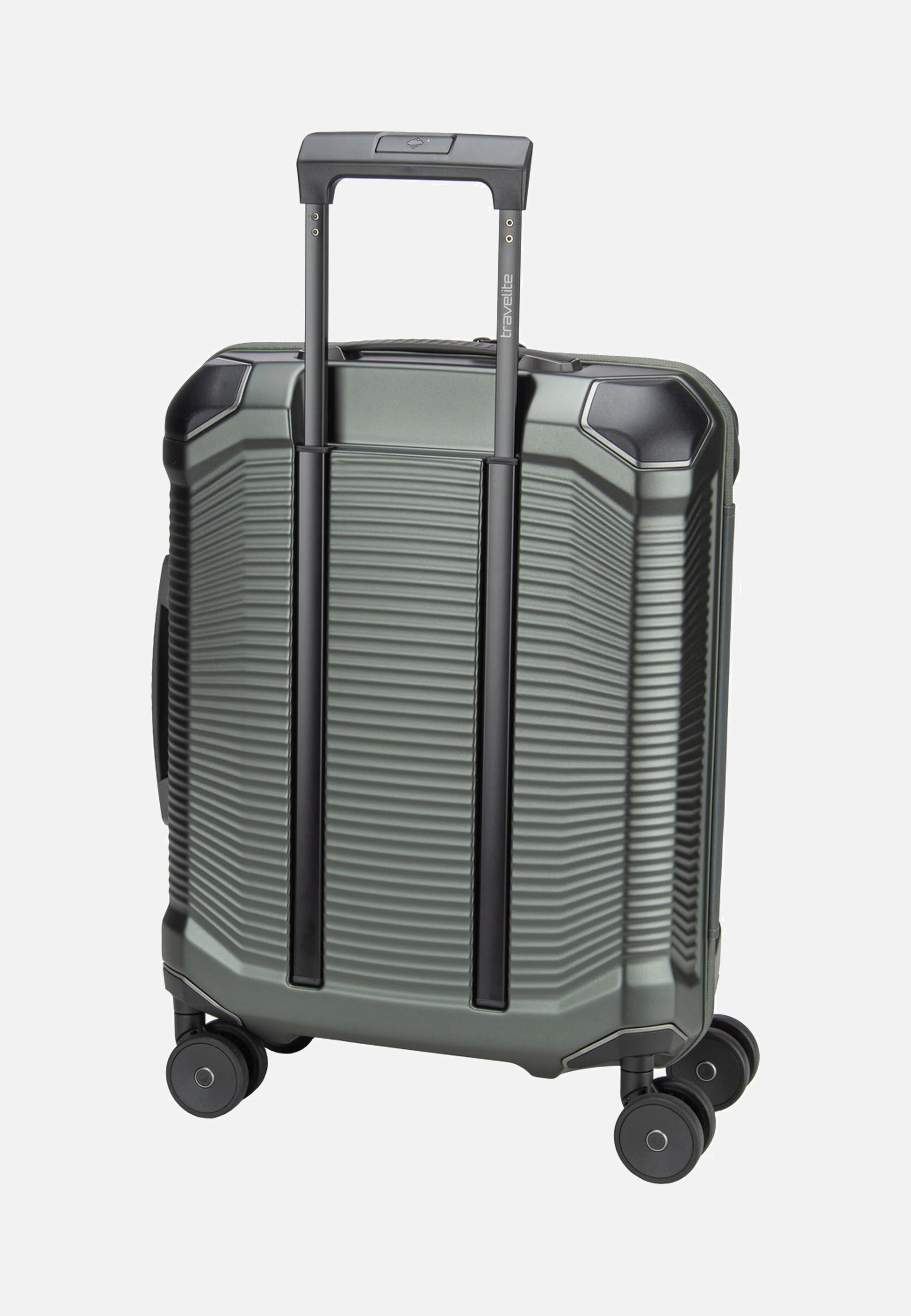 Millennium Trolley 4W S Front Pocket Pine Green - Koffer - Image 3