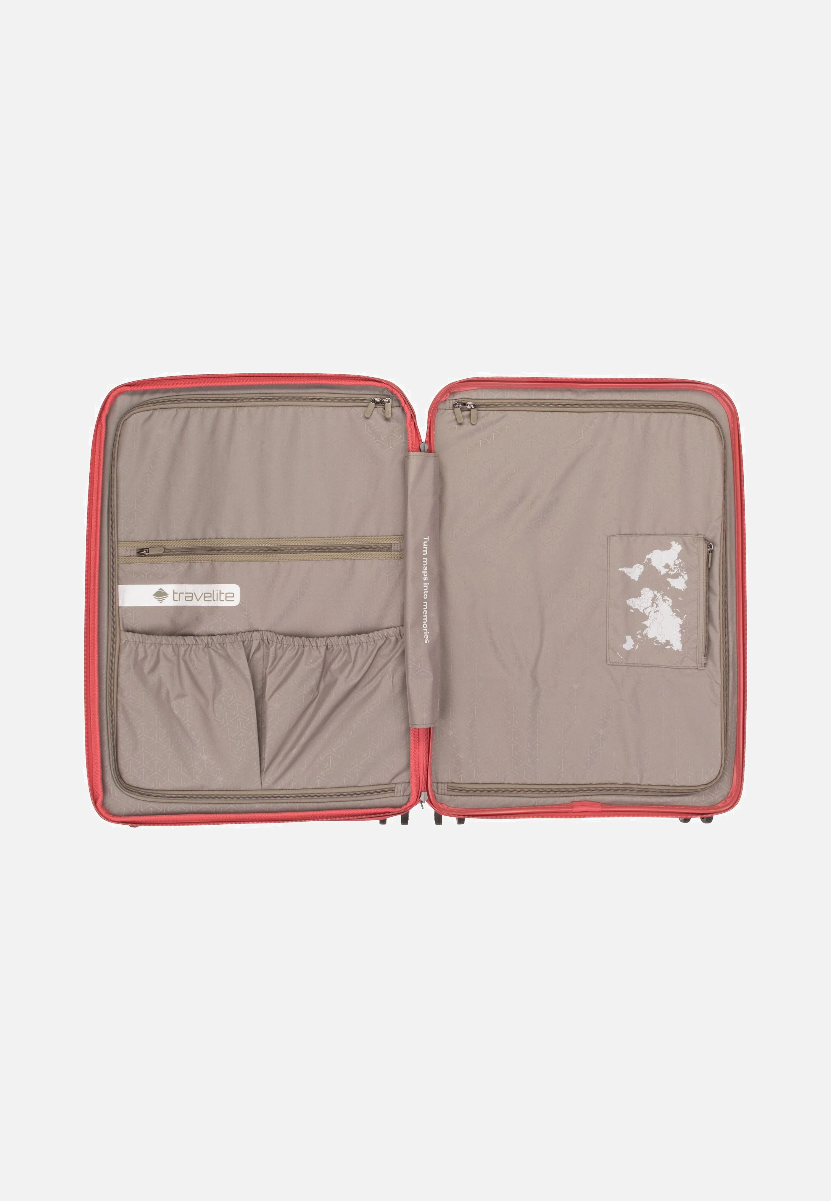 Mooby 4w Trolley L Rot - Koffer - Image 4