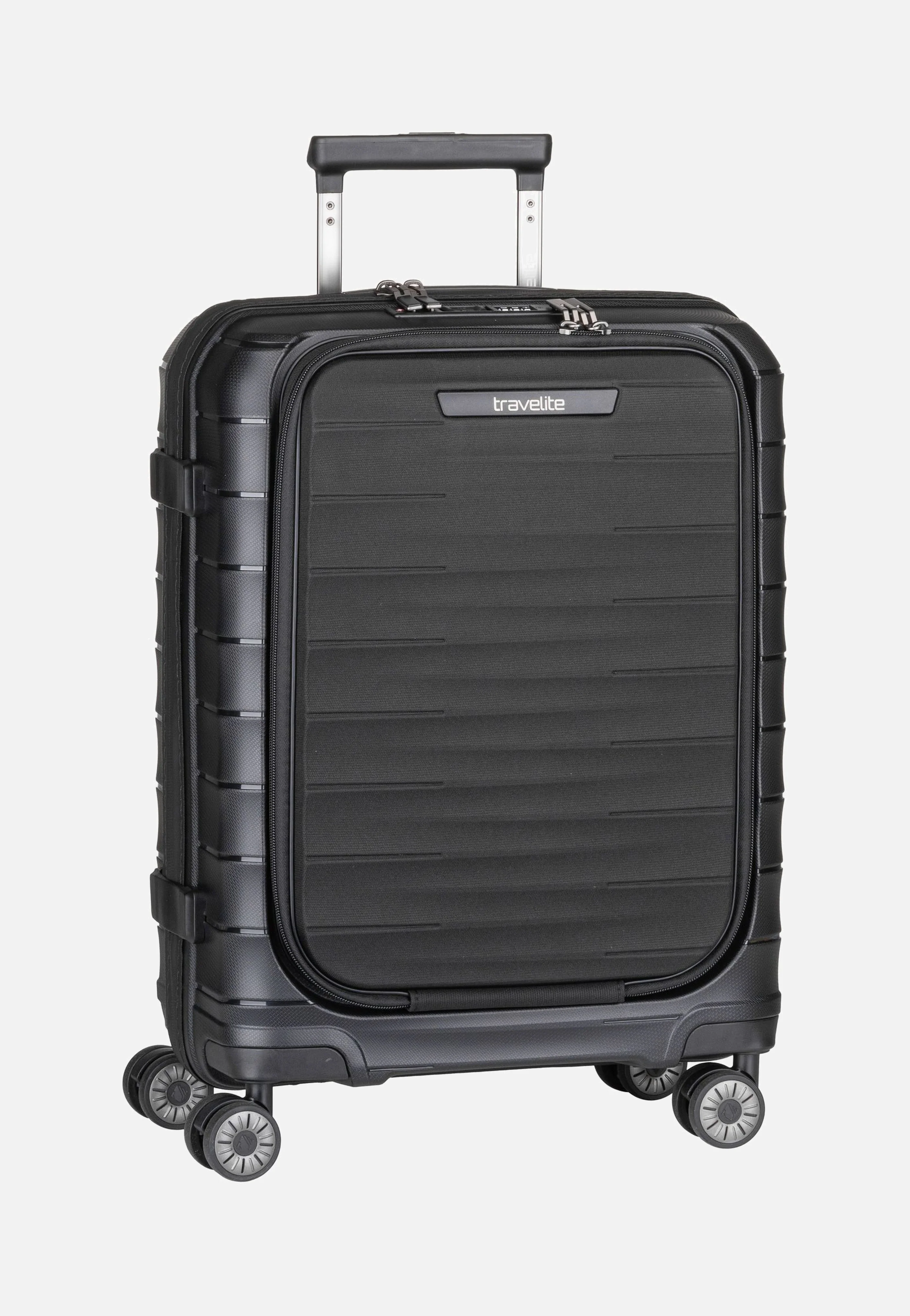 Mooby 4w Trolley S Front Pocket Schwarz - Koffer