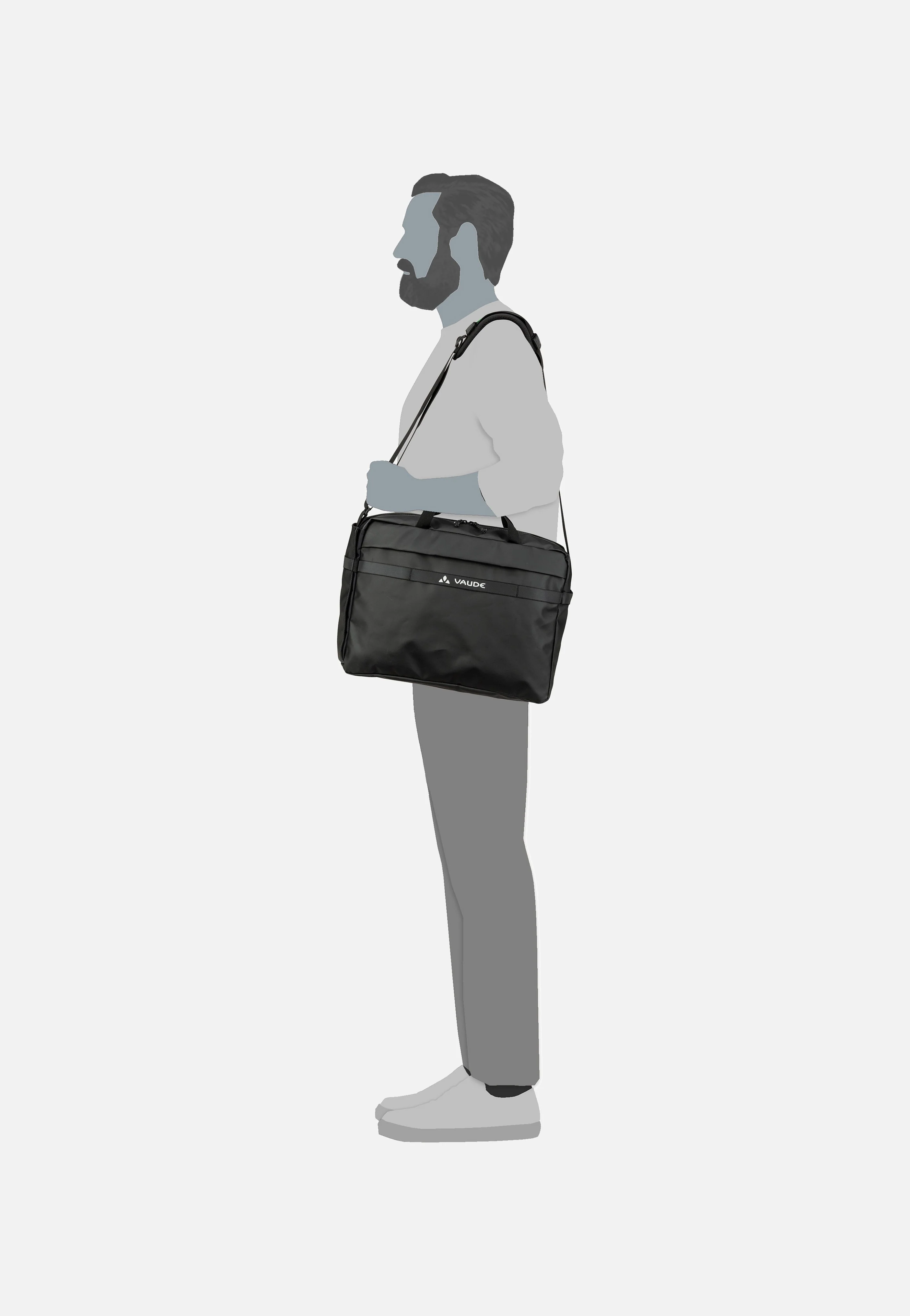 Mineo Commuter 17 Black - Fahrradtasche - Image 11