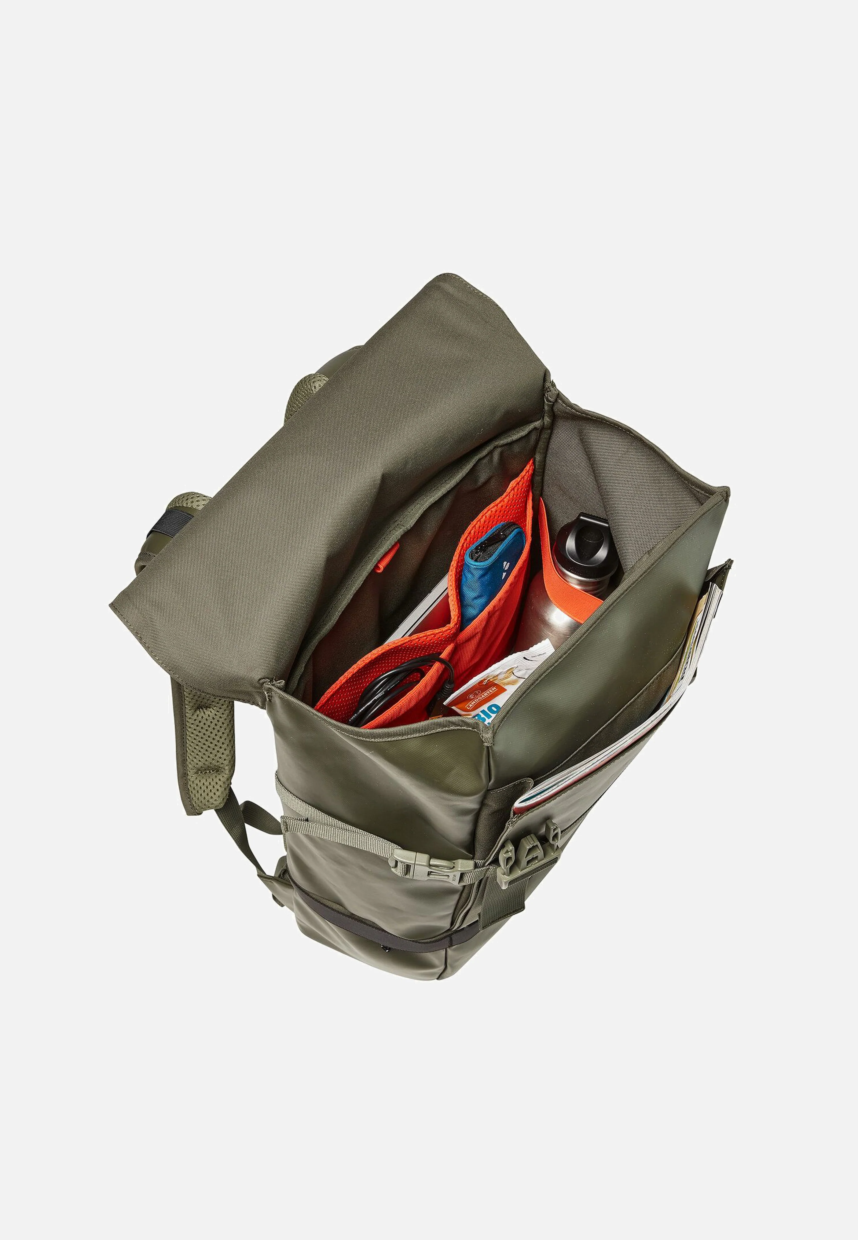 Mineo Daypack 30 Khaki - Rolltop Rucksack - Image 6