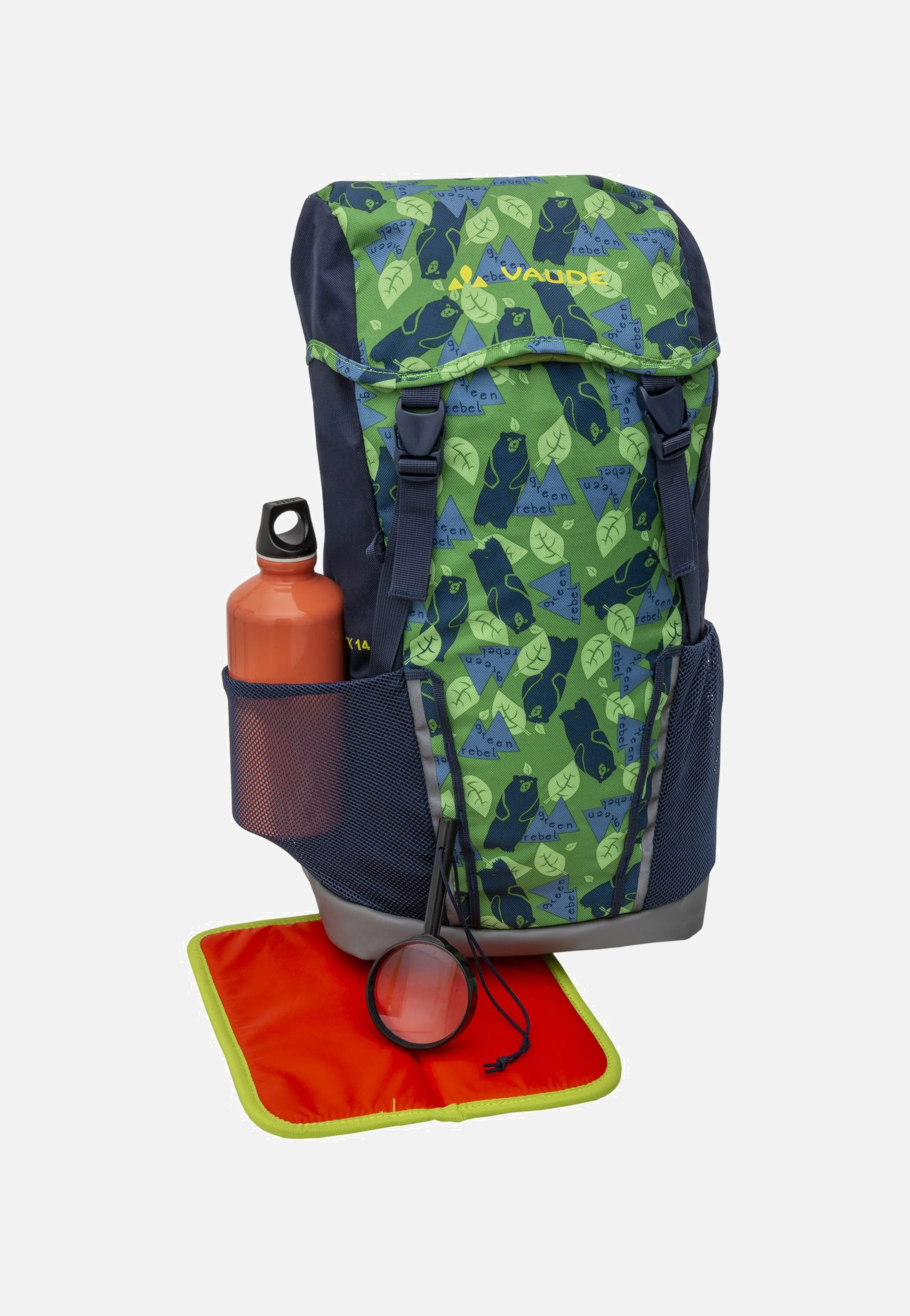 Puck 14 Parrot Green/Eclipse - Rucksack - Image 6