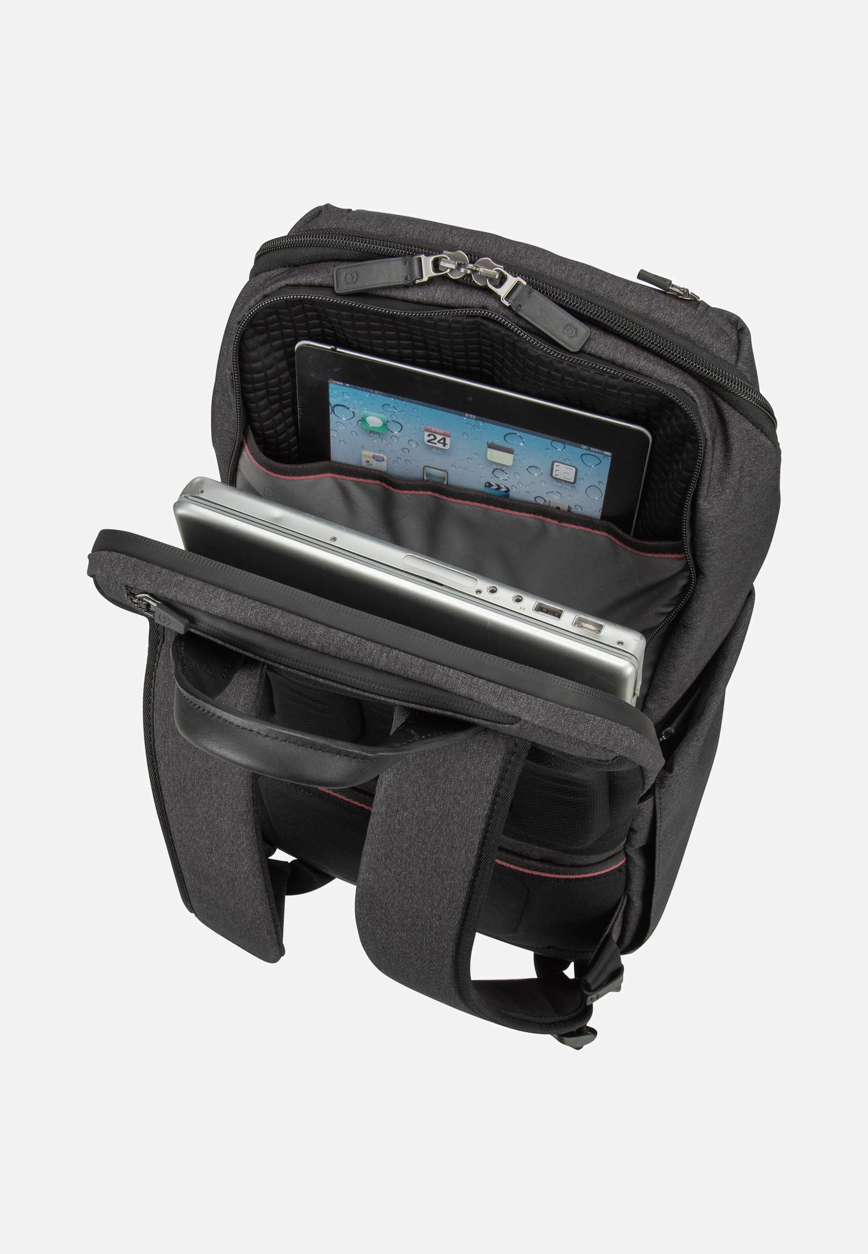 Architecture Urban2 Deluxe Melange Grey/Black - Rucksack - Image 6