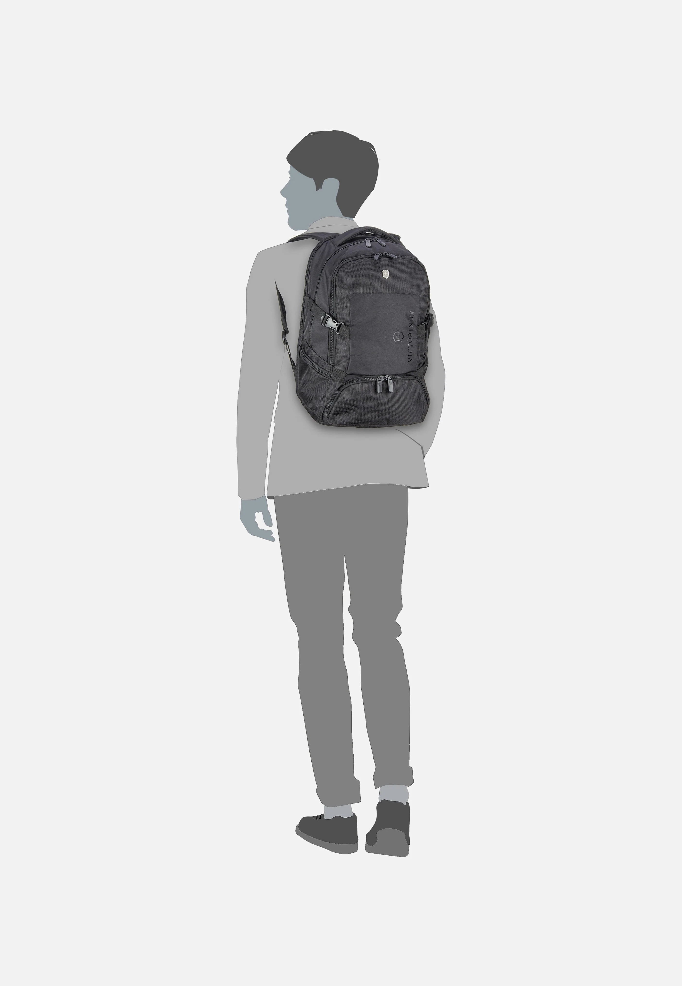 Vx Sport EVO Deluxe Backpack Black/Black - Rucksack - Image 8