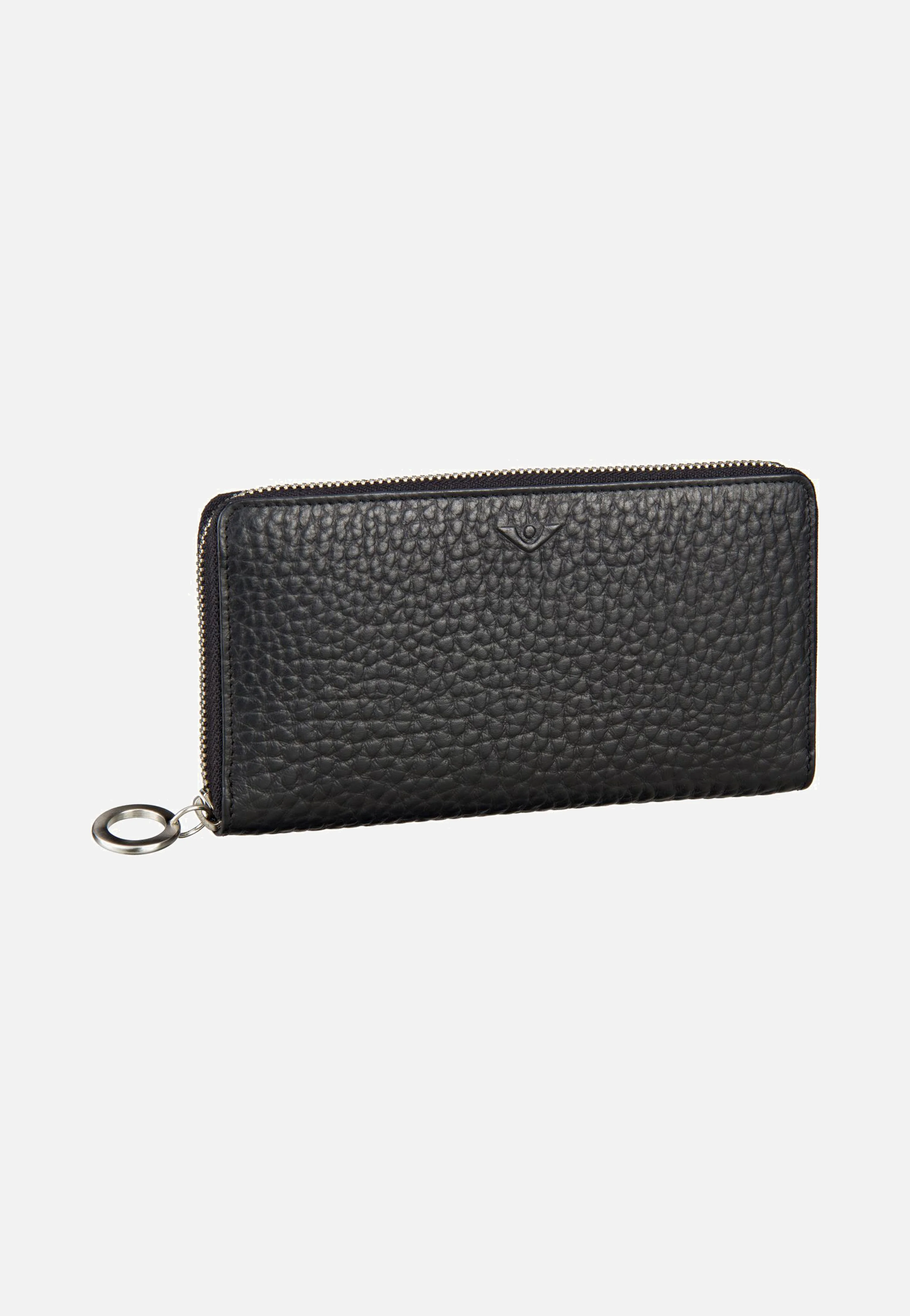 Hirsch 70065 Schwarz - Portemonnaie