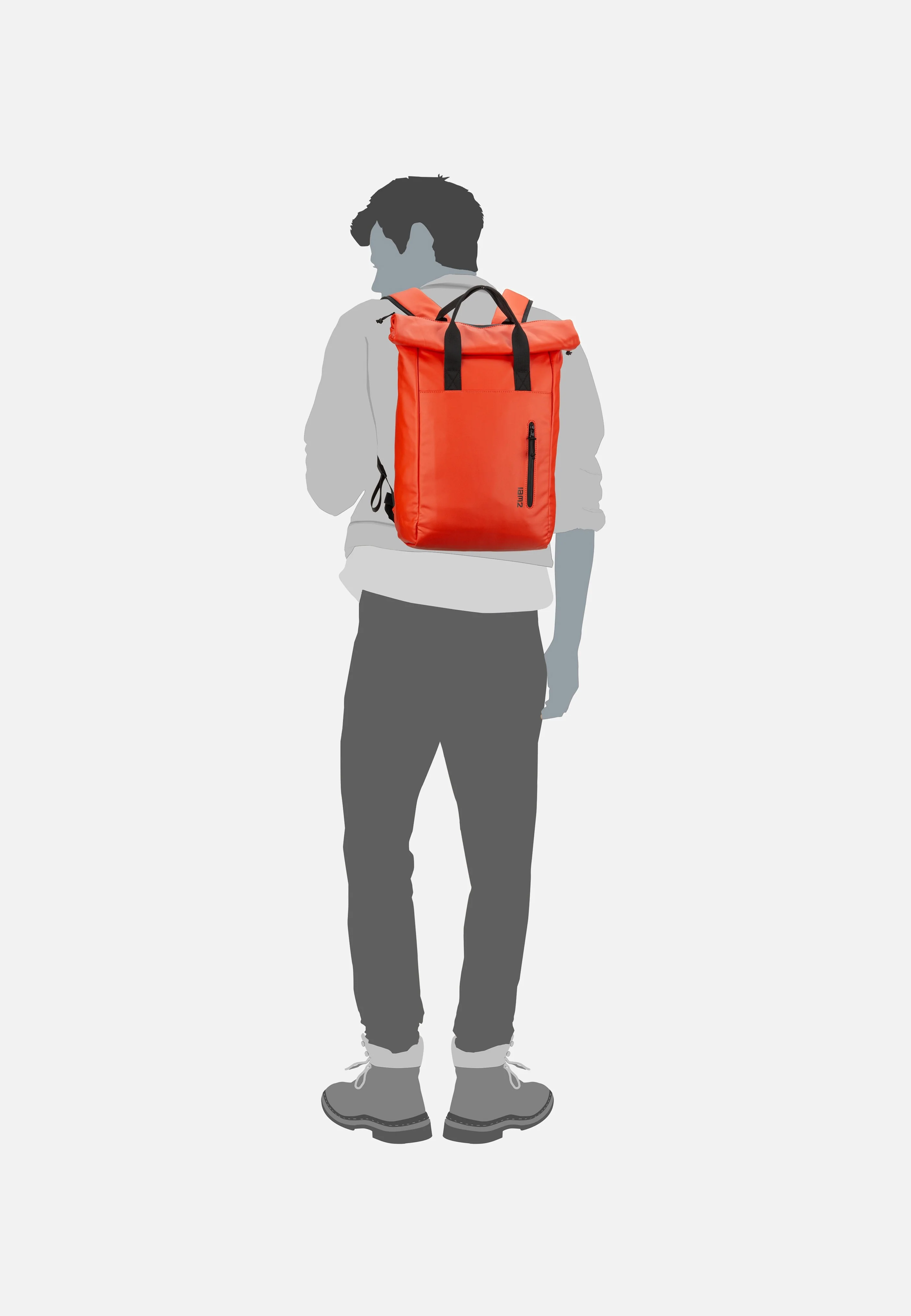 Cargo CAR260 Coral - Rolltop Rucksack - Image 6