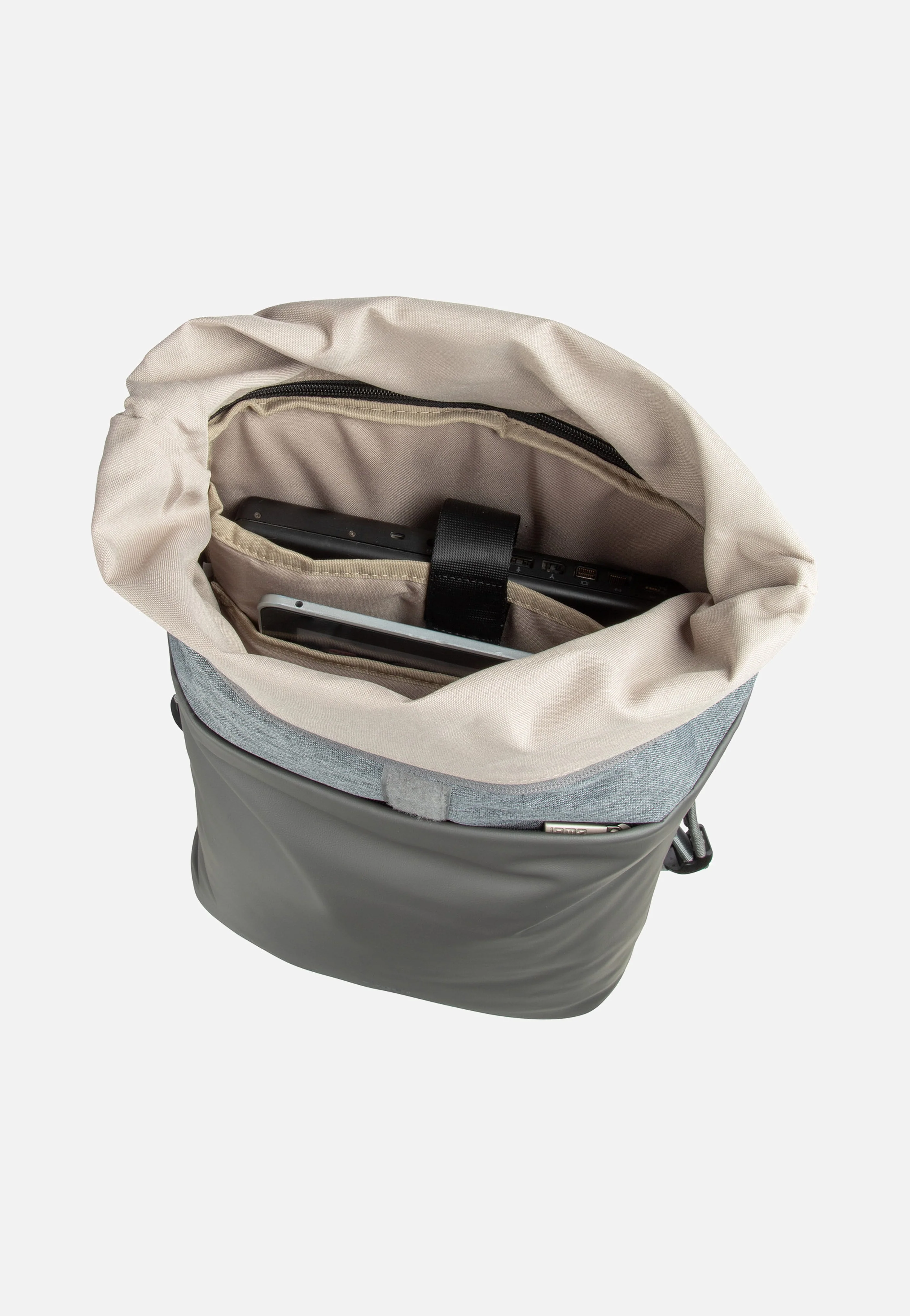 Kim KIR250 Stone - Rolltop Rucksack - Image 3