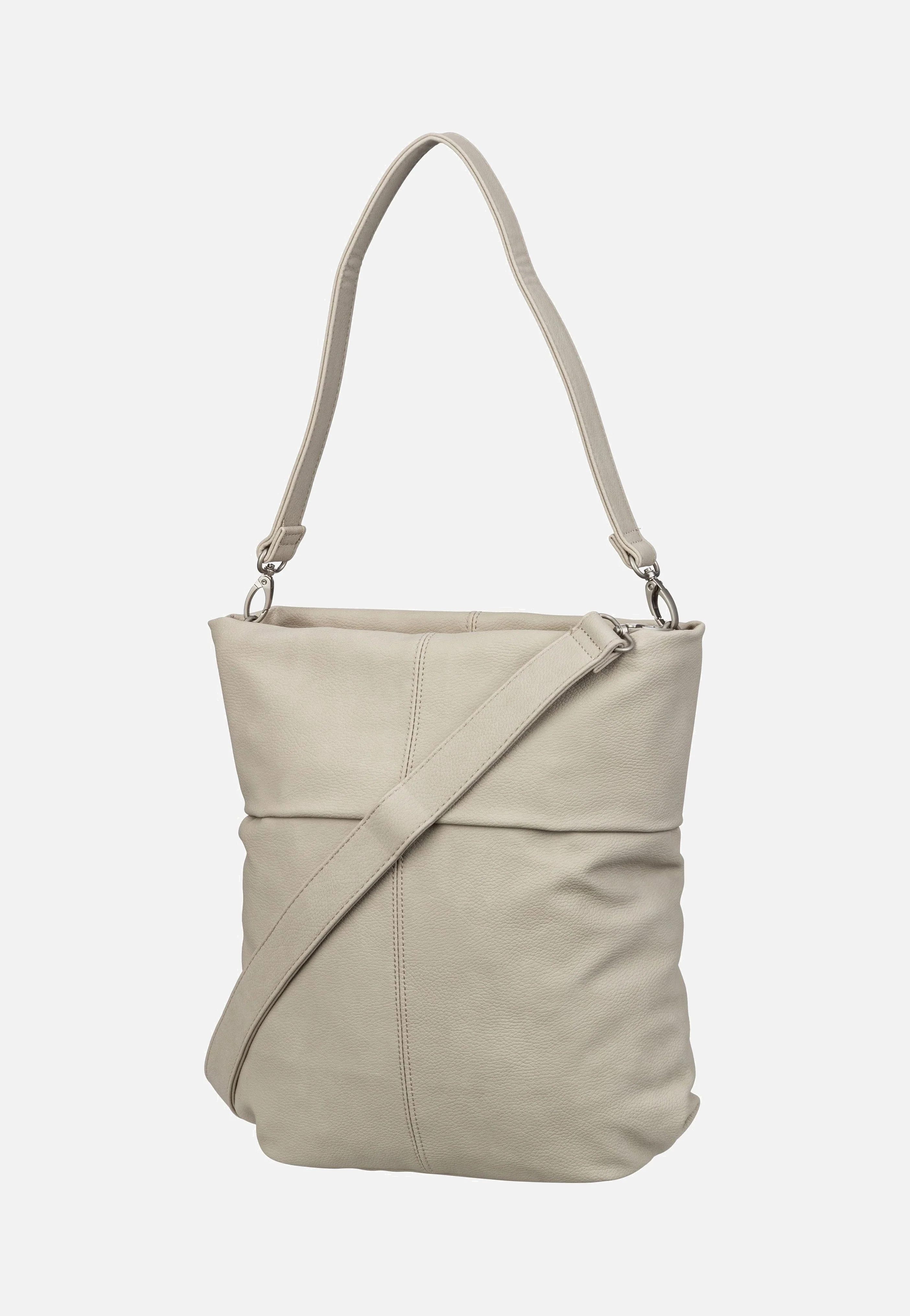 Mademoiselle M12 Nubuk/Linen - Hobo Bag - Image 2