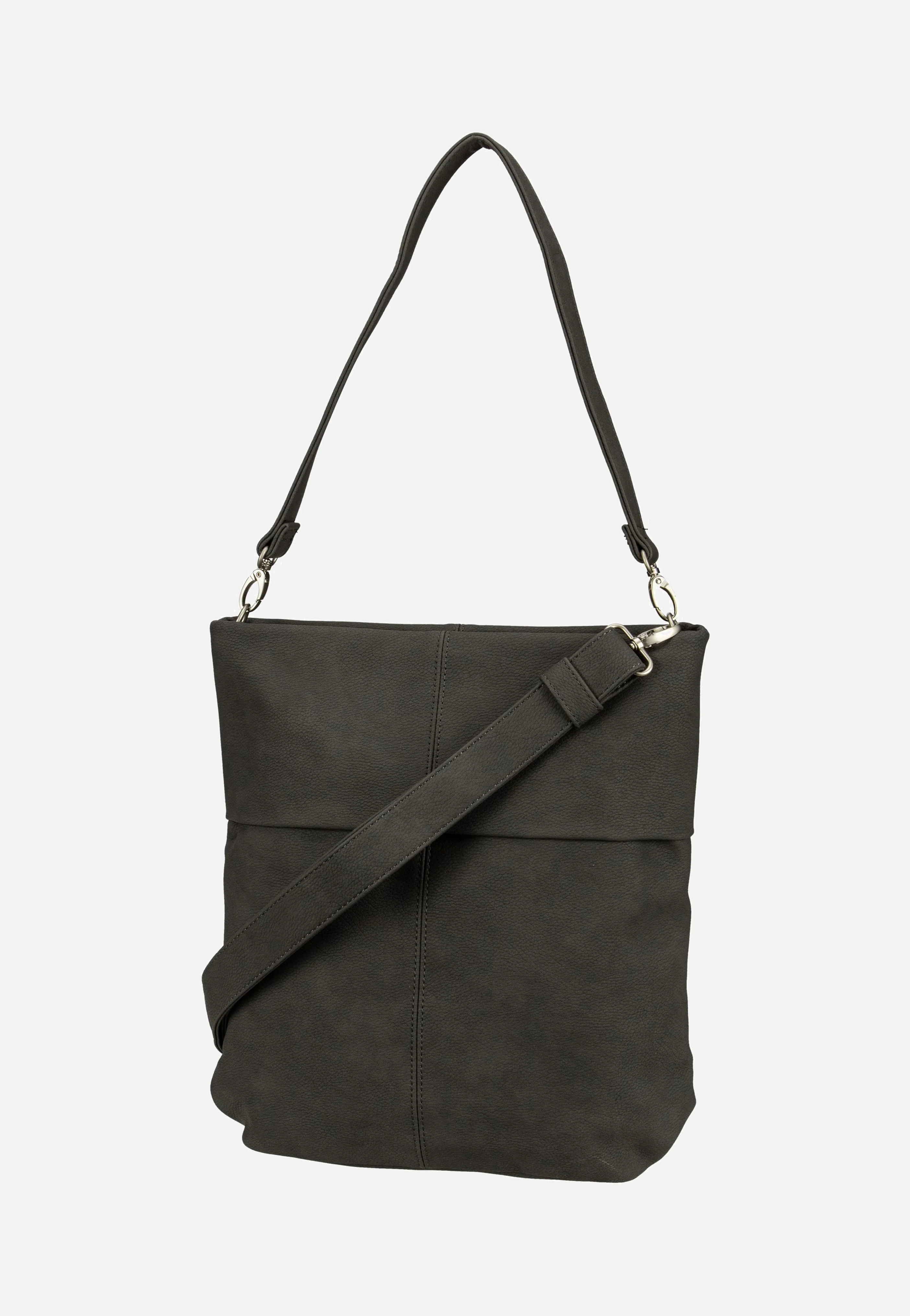 Mademoiselle M12 Nubuk/Stone - Hobo Bag - Image 2