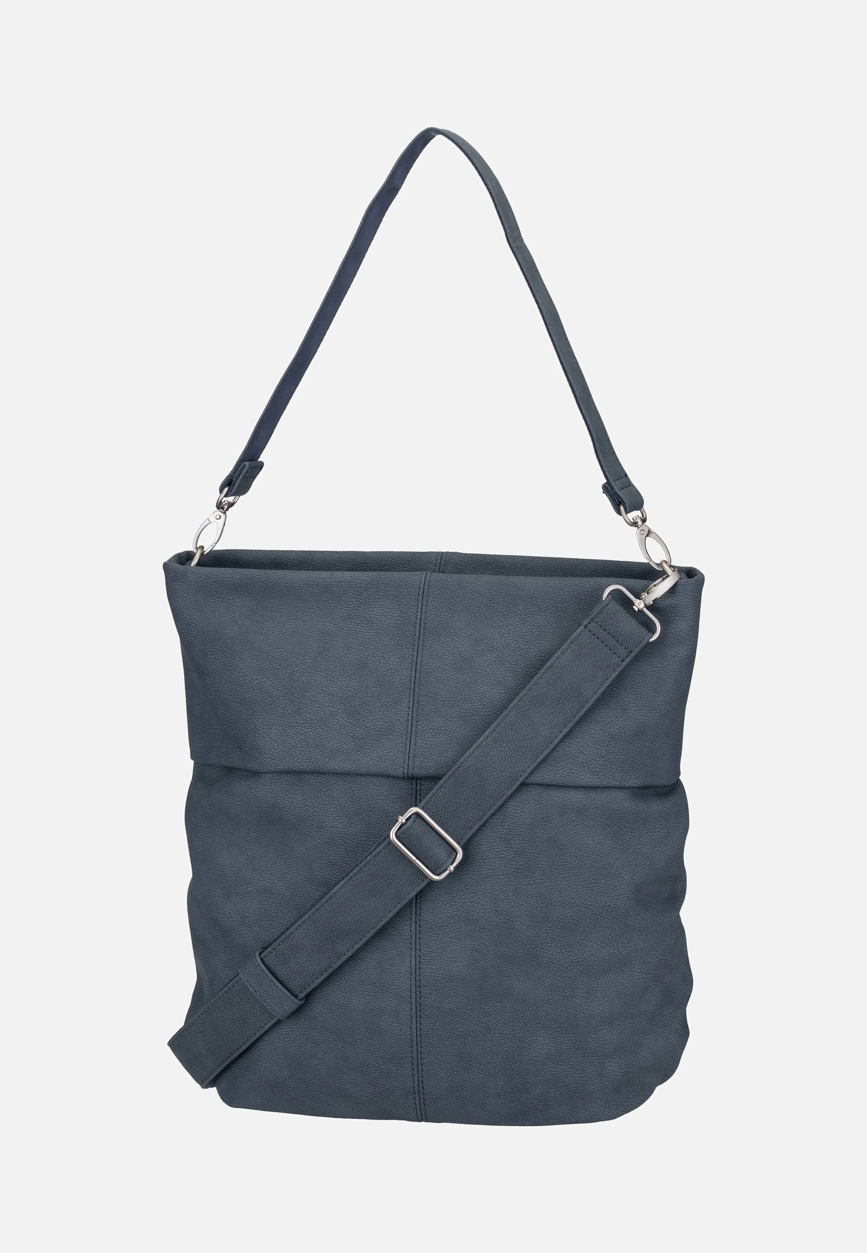 Mademoiselle M140 Nubuk/Blue - Hobo Bag - Image 2