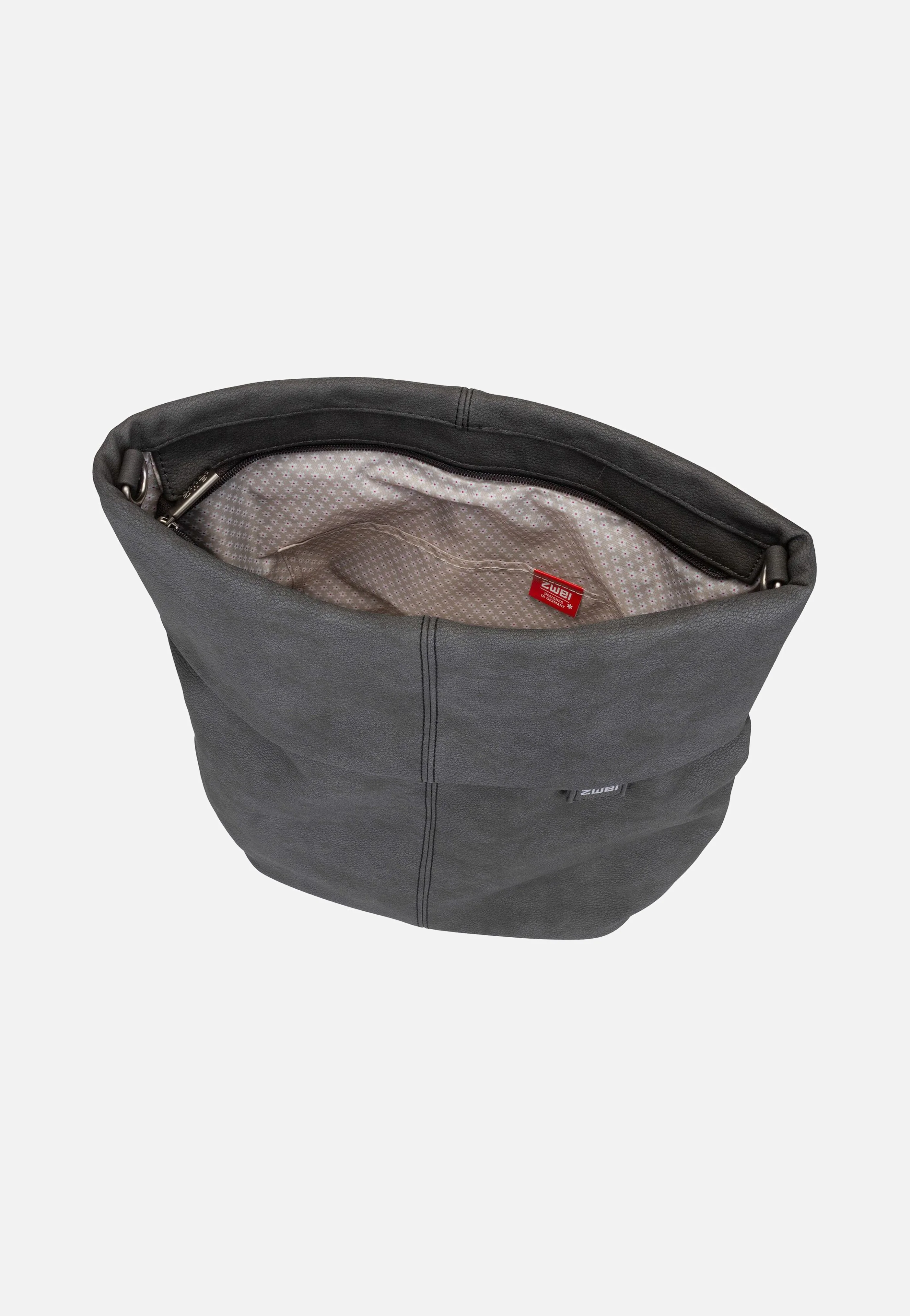 Mademoiselle M140 Nubuk/Stone - Hobo Bag - Image 4